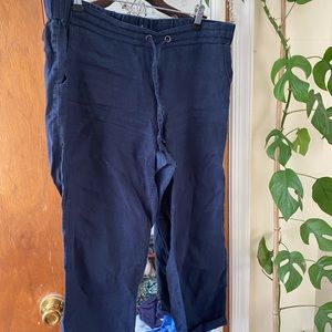 Athleta linen pants size 12